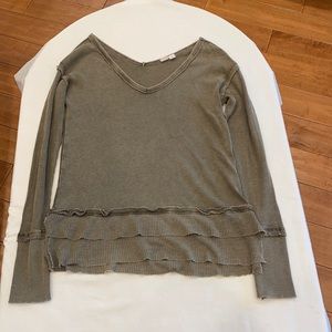 NWOT Melrose and Market long sleeve top
